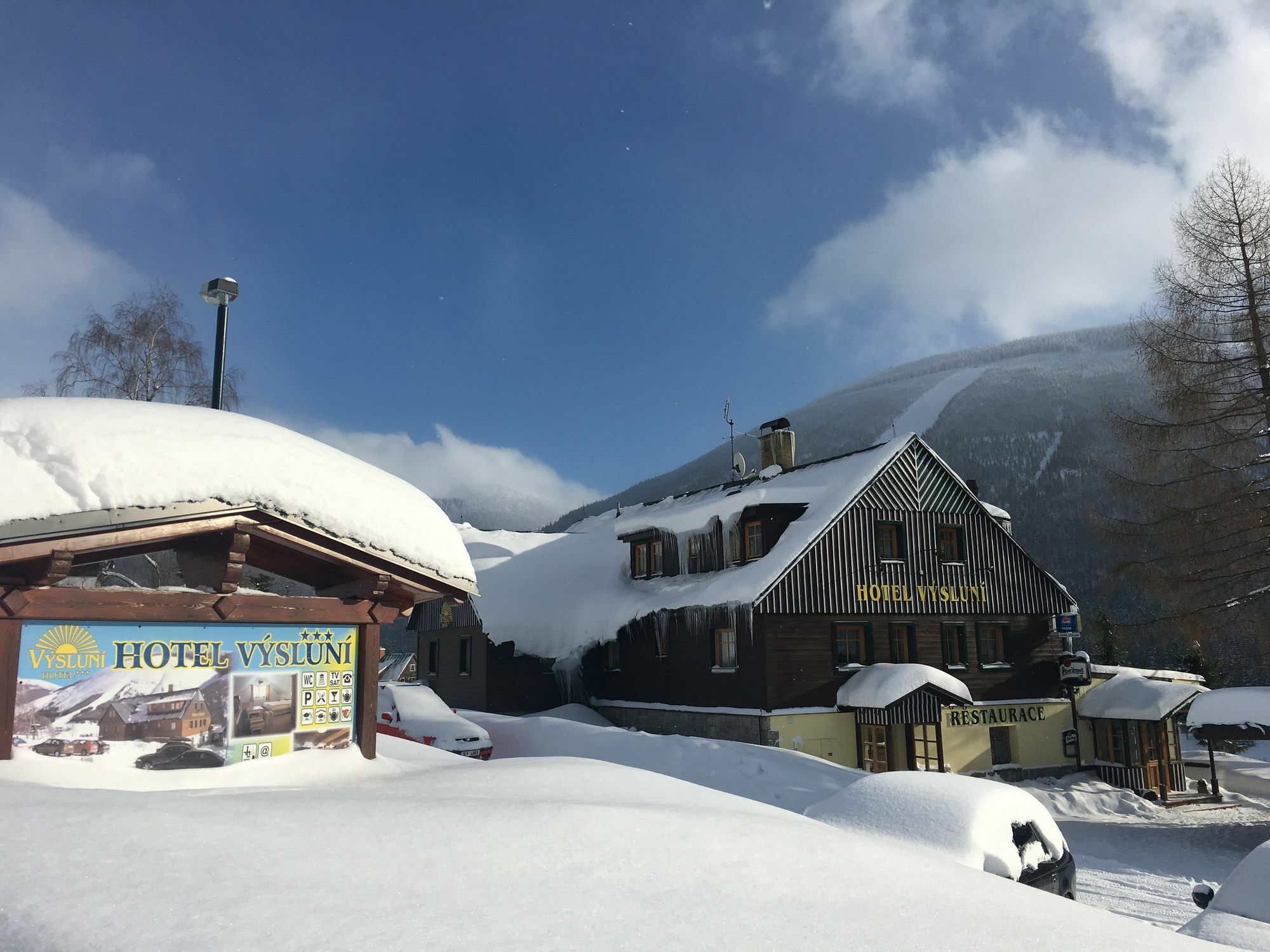 维斯鲁尼酒店 Špindlerŭv Mlýn 外观 照片